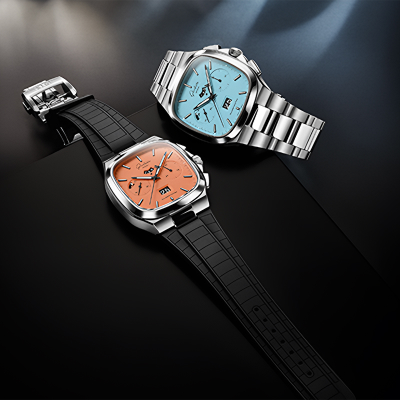 Glash ü TTE original launches two new limited edition Vintage Chronograph watches to renew its brilliance